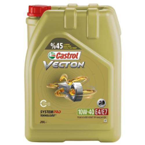 Castrol Vecton 10W-40 E4-E7 - 20 Litre Motor Yağı - 0