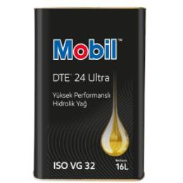 Mobil Dte 24 ISO VG 32 - 16 Litre Hidrolik Yağı