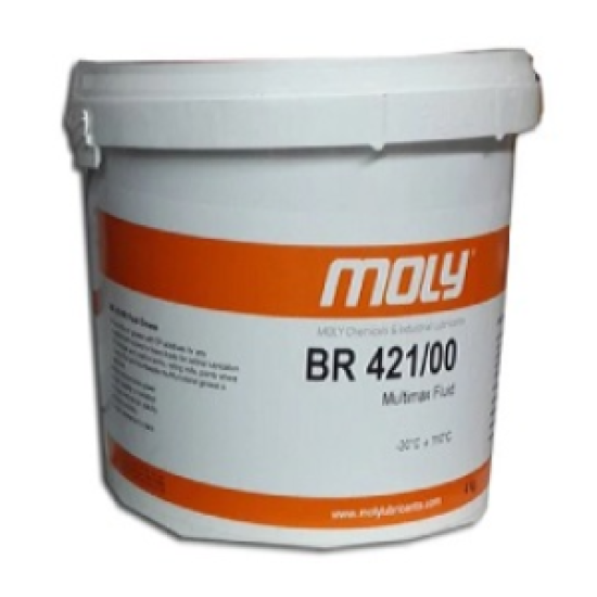 Moly BR 421-00 - 4 Kg EP Katkılı Rulman Yatak Gres Yağı - 0