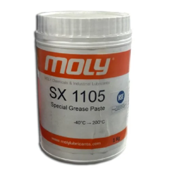 Moly SX 1105 - 1 kg Gıda Onaylı Silikonlu Sızdırmazlık Gres Yağı - 0