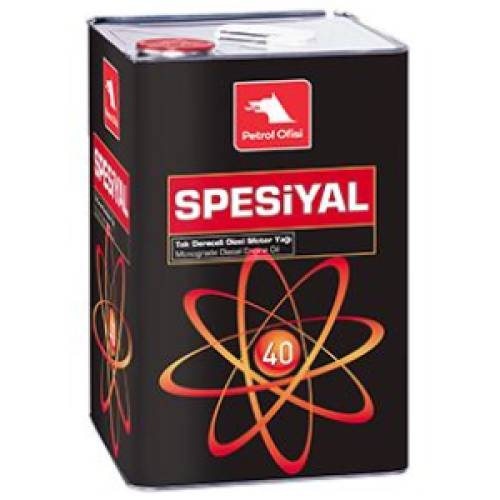 Petrol Ofisi Spesiyal Sae 40W - 17 Litre Motor Yağı - 0