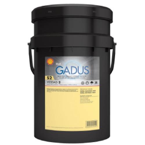 Shell Gadus S2 V220 AD 2 - 18 kg Ağır Yük Nemli Ortam Gresi - 0