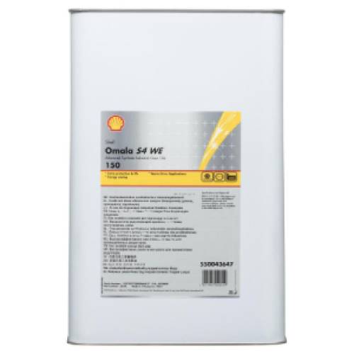 Shell Omala S4 WE 150 - 20 Litre Sentetik Dişli Yağı - 0