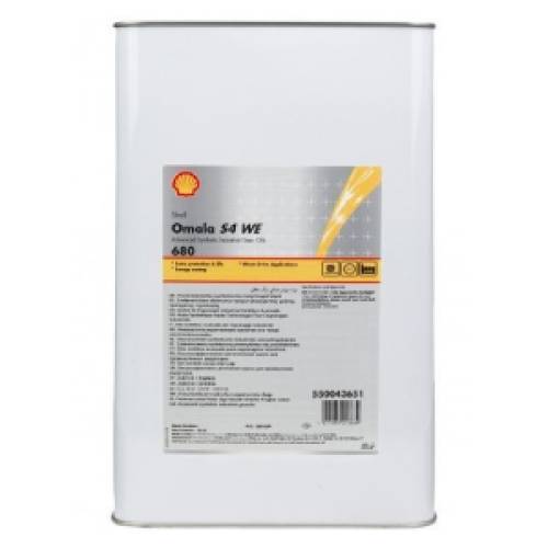 Shell Omala S4 WE 680 - 20 Litre Sentetik Dişli Yağı - 0