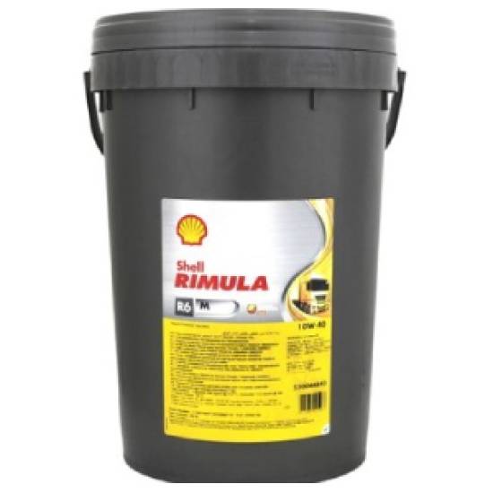 Shell Rimula R6 M 10W-40 - 20 Litre Motor Yağı - 0